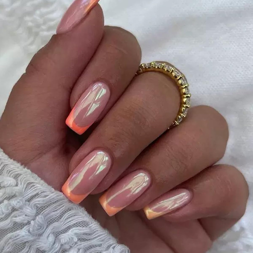 Puyokinm nails on hand showing size options and accurate fitting benefit