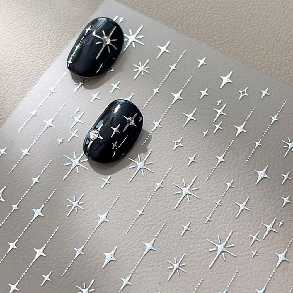 Puyokinm nail decal sealed with top coat showing improved durability