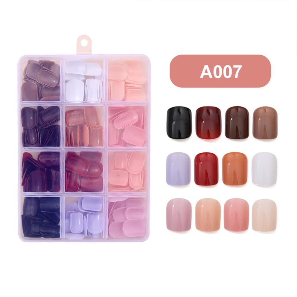 Puyokinm clear storage box with 12 grids keeping colors organized and travel-ready