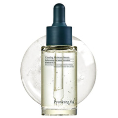 Pyunkang Yul front bottle showing product label and calm design benefits