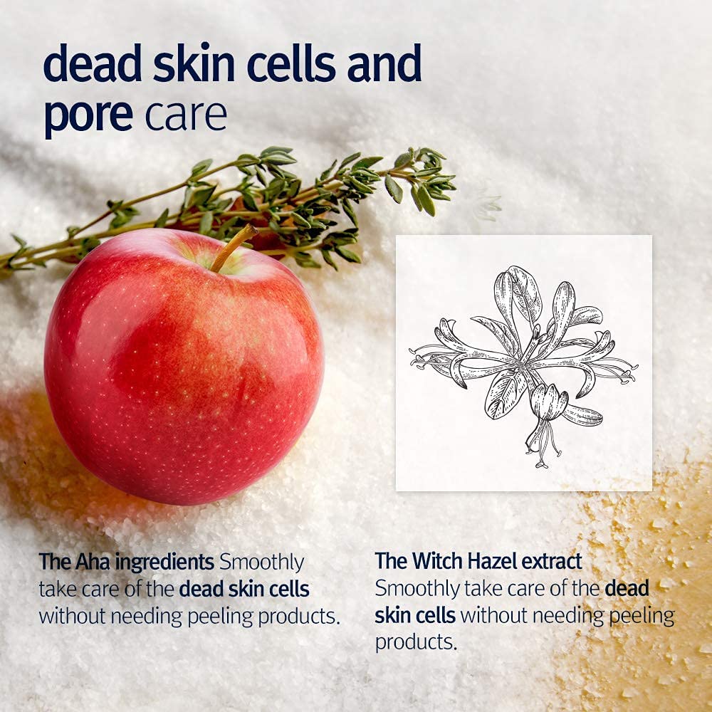 Pyunkang Yul witch hazel and tea tree ingredients display signaling soothing effect