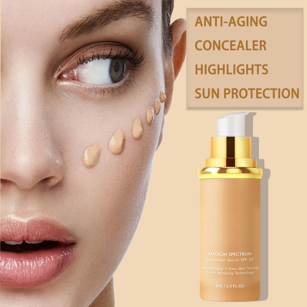 Qawnfy foundation blended on forearm showing color matching benefit