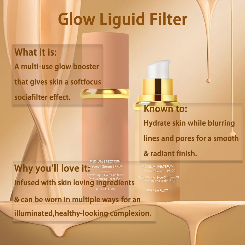 Qawnfy foundation worn by model in natural light showing longwear benefit
