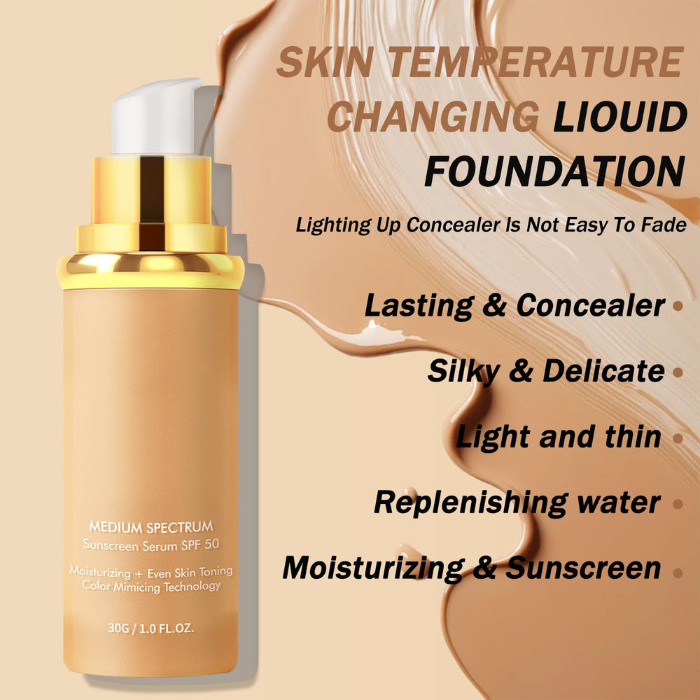 Qawnfy jar label close-up emphasizing SPF 50+ sun protection benefit