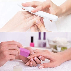 Qdsuh purple clip cap detail holding cotton pad tightly for hands-free removal