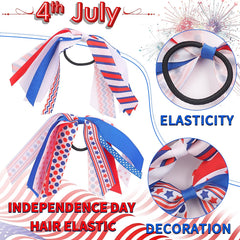 QDTK detailed ribbon streamers with stars and stripes offering visible patriotic flair