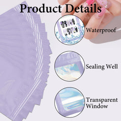 Qenk clear tape roll closeup showing adhesive strength and easy application
