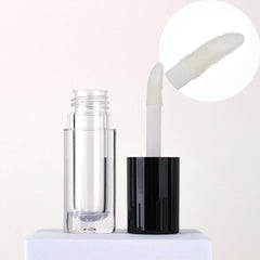 Qeuly tubes filled with different shades displayed showing clear bodies for quick shade ID