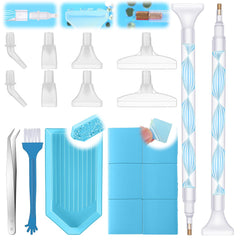 QFGasre front packaging blue kit showing complete set and easy storage benefit