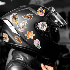 qhqqwzxqc stickers applied to a water bottle for personalized protection