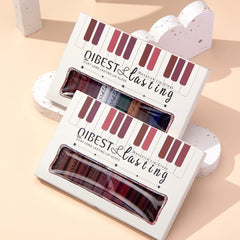 QiBest nude shades flat lay for everyday neutral options and mix-and-match convenience benefit