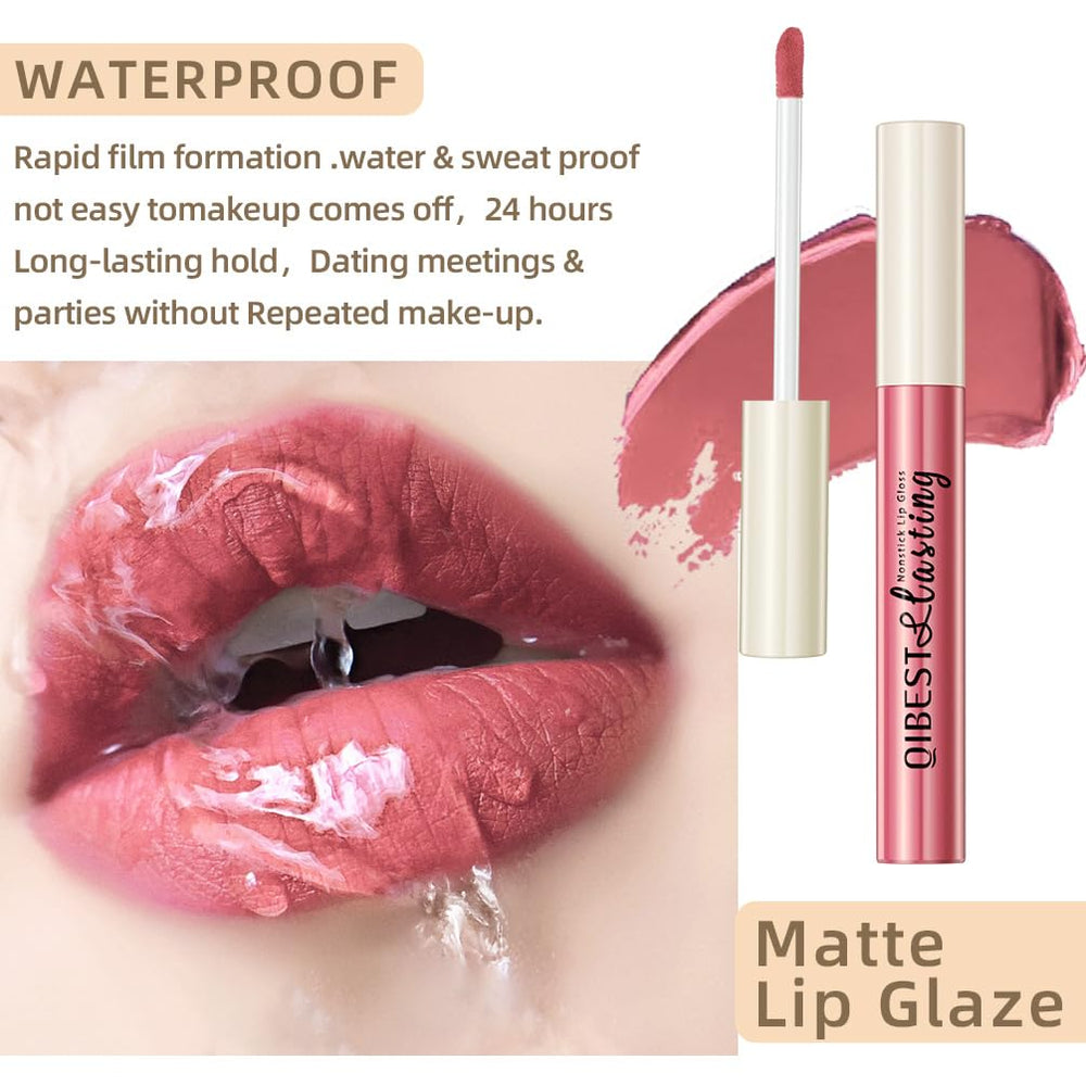 QiBest texture swatches on arm, highlights true color payoff