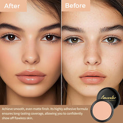 QIC concealer application with finger demonstrating easy blending benefit