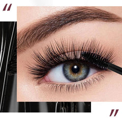 QICIY before and after lashes demonstrating visible length and lift