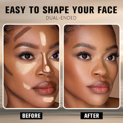 QIDSTERS applying contour to cheek to create natural-looking shadow and definition