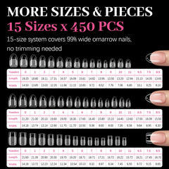 QIEK lifestyle image of short almond nails on hands for everyday polished look