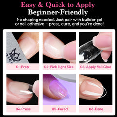 QIEK salon workstation with kit ready for professional manicures
