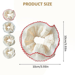 Qigfucm worn in bridal bun, complements formal styles benefit