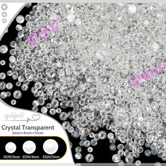 qiipii close-up of resin facets showing sparkle and lightweight reflective benefit
