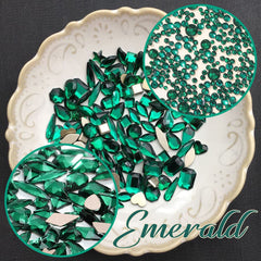 qiipii gems decorating a handmade card adding luxury embellishment