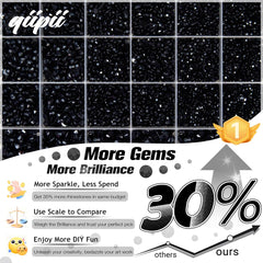 qiipii organized grid with five sizes visible, helpful for quick selection and projects