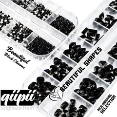 qiipii open grid storage boxes displaying organized compartments for quick shape selection