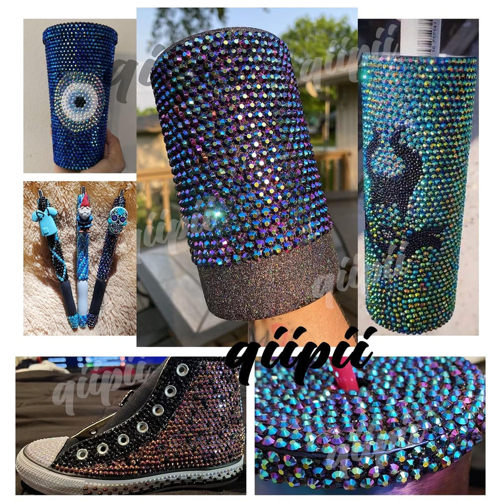 qiipii size comparison 2mm to 6mm helping choose correct stones