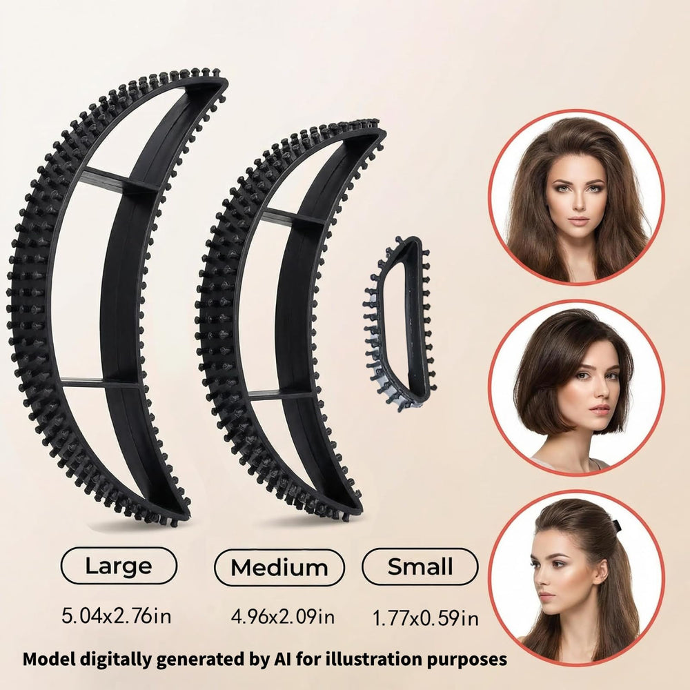 Qiknird five sizes laid out to show range and styling options for versatility