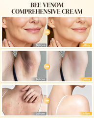 QISARONIX applying cream to neck and décolleté for even hydration and refined texture benefit