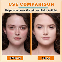 QIUFSSE model spraying product on arm demonstrating easy application and glow