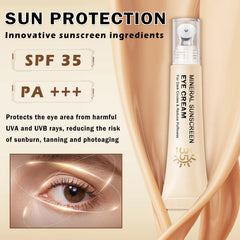QIUFSSE before and after under-eye showing reduced shadow and brightness