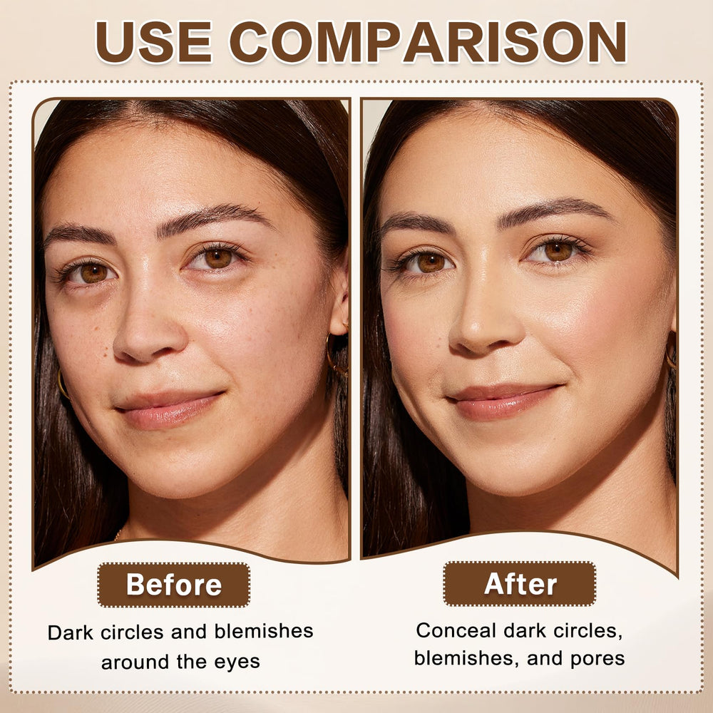 QIUFSSE liquid texture swatched on skin to show lightweight hydration and natural finish