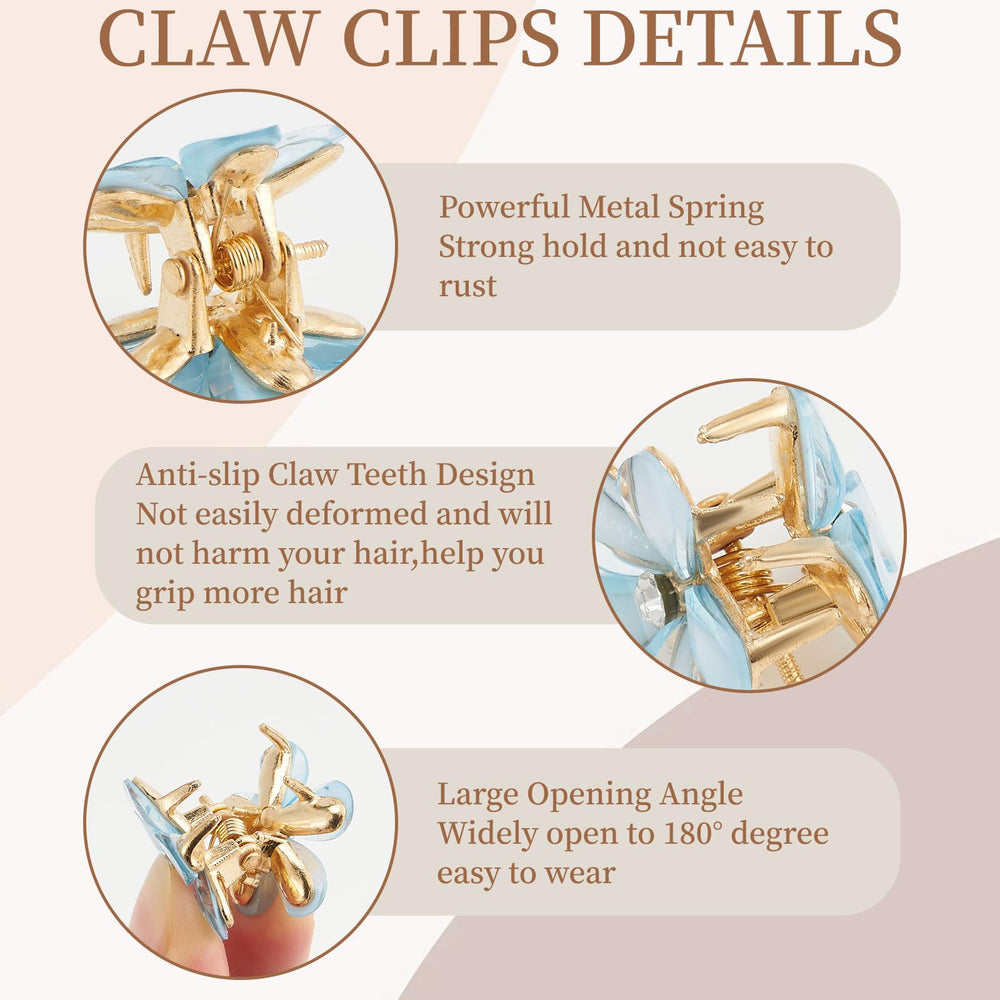 QIUTIMIY clips used in hair securing bangs and adding charm for everyday styling benefit