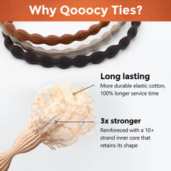Qooocy next to ruler illustrating extra-large size and clear fit