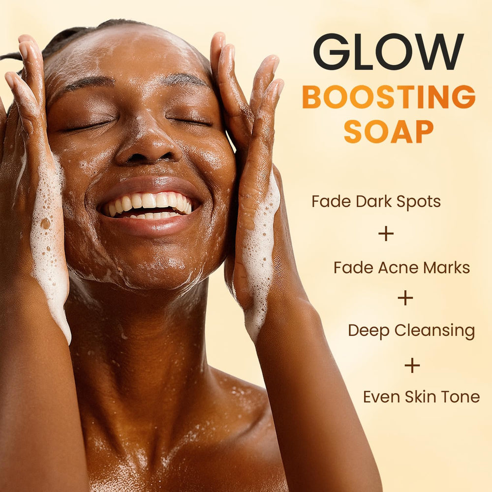 QOOQ lather in hand demonstrating gentle cleansing foam