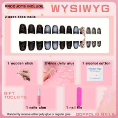 QQPPOLIU application step holding pressed nail for easy use