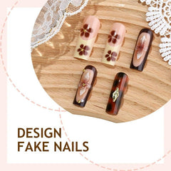 QQPPOLIU close-up of floral detail and glossy finish for elegant look
