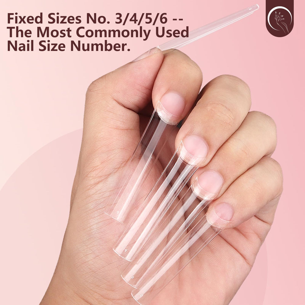 Quaferen close-up of single tip flat profile, improved fit and easier adhesion