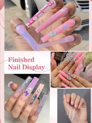Quaferen finished manicure lifestyle shot showcasing polished nails and styling potential