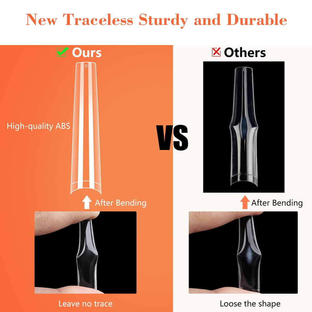 Quaferen material detail highlighting ABS strength and flexible durability for shaping
