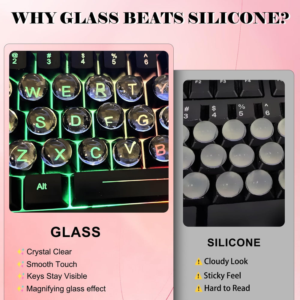 Quafochi on-key use with long nail protecting nail art during typing