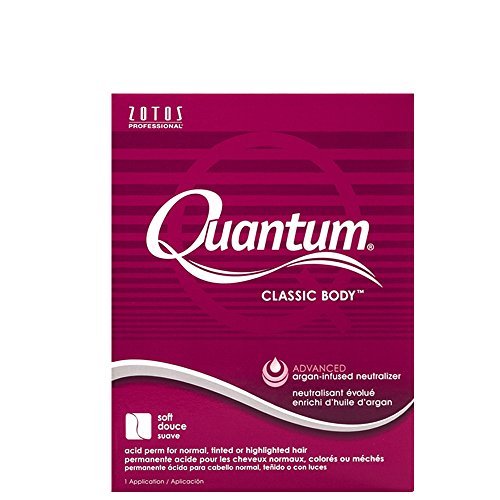 Quantum front packaging showing label and instructions for precise salon application