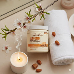 Queen Helene label detail showing product name and professional-grade cream benefit
