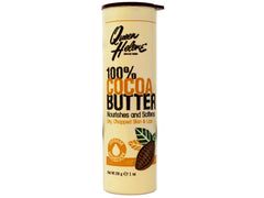 Queen Helene front view of cocoa butter stick showing label and compact design for portability