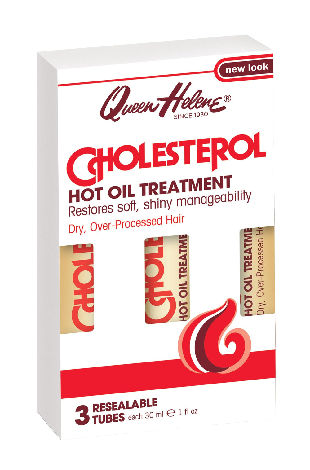 Queen Helene front view of resealable tube showing brand and clear labeling for easy identification