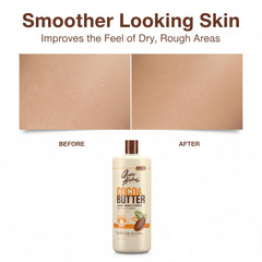 Queen Helene lotion absorbed on forearm illustrating non-greasy finish