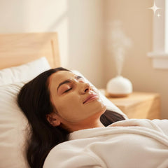 Queen Helene masque on neck area showing targeted firming and smoothing benefit