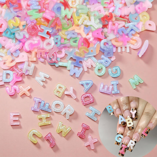 Quezadyl front packaging showing 300 letter charms and colorful variety benefit personalization