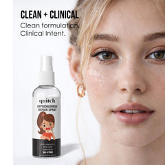 quitch mist spraying fine droplets for quick, even coverage and soothing