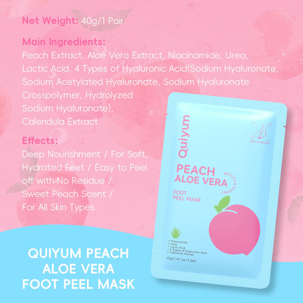 QUIYUM close-up of pre-soaked bootie detailing secure adhesive